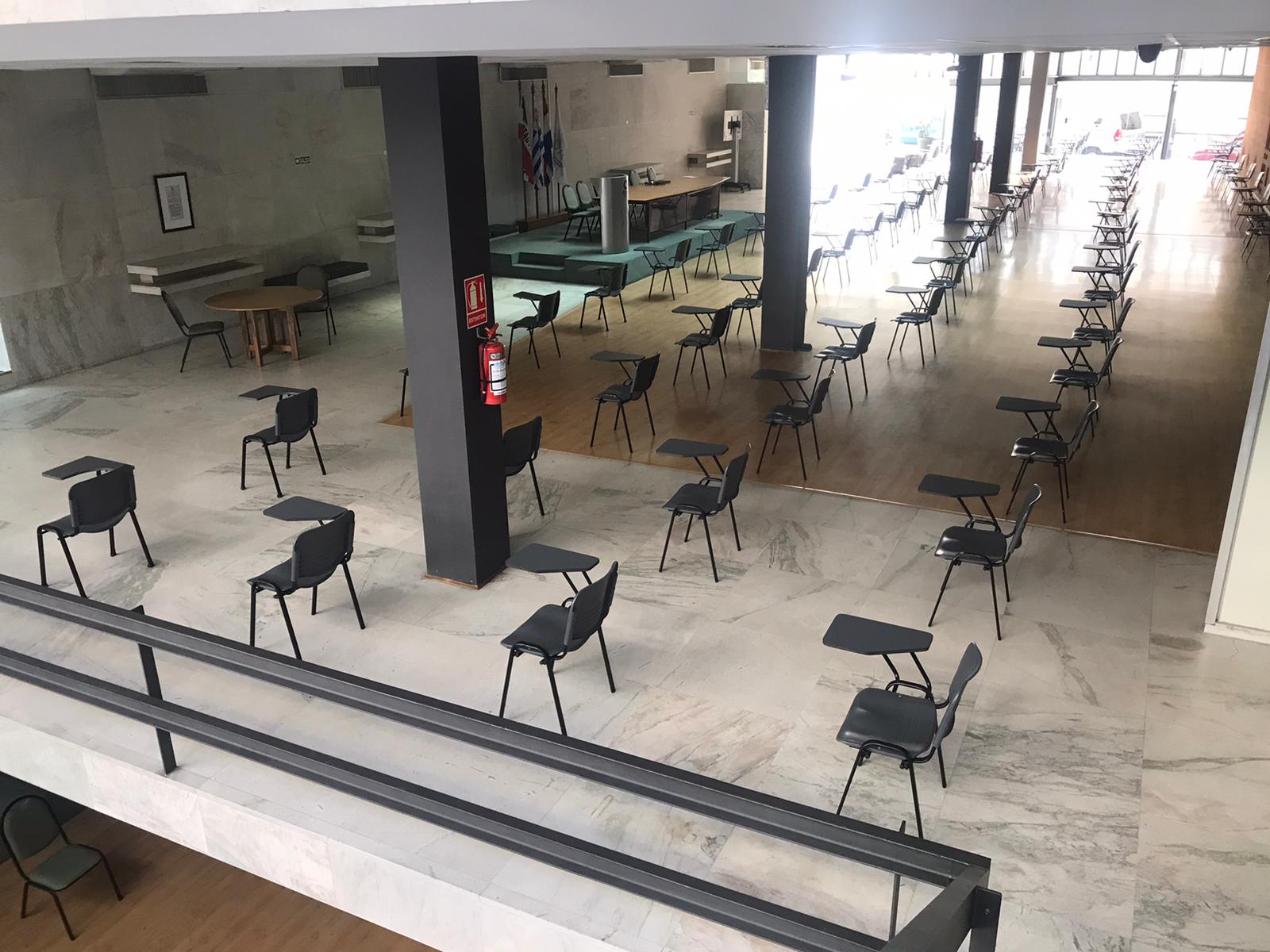 Bajo estrictas medidas sanitarias se realizó el examen para aspirantes a Apoderado de Despachante y a Despachante de Aduanas Bajo estrictas medidas sanitarias se realizó el examen para aspirantes a Apoderado de Despachante y a Despachante de Aduanas