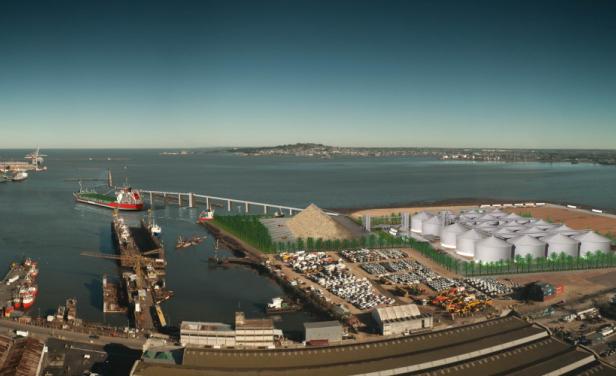 Comienzan pruebas en nueva terminal del puerto de Montevideo Comienzan pruebas en nueva terminal del puerto de Montevideo